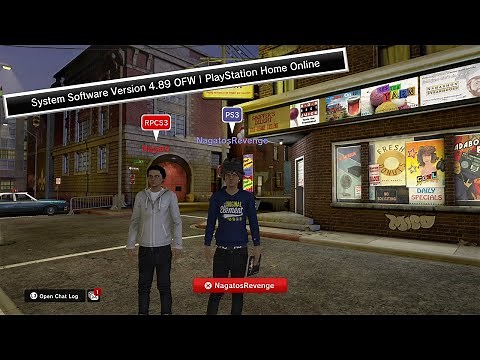 PlayStation®Home Online 1.86 Retail Running on PS3 4.89 Official Firmware | Cross-Platform via RPCS3