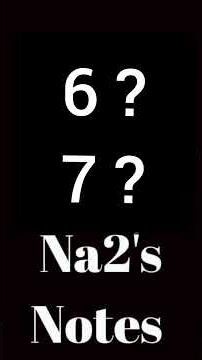 What is 6 7 all about ?