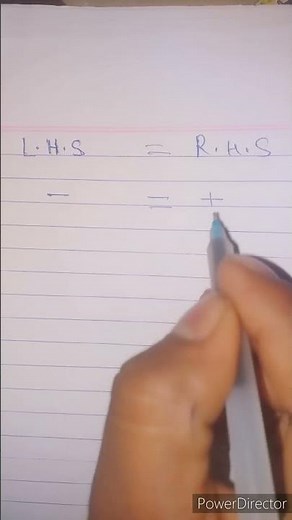 easy trick to L.H.S=R.H.S. by RN sir @RN sirClasses #trending #math #tricks