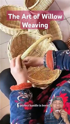 The Art of Willow Weaving #traditional #rattan #craft