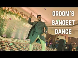 Groom's Sangeet Dance for Bride | Aadya & Mayur Wedding