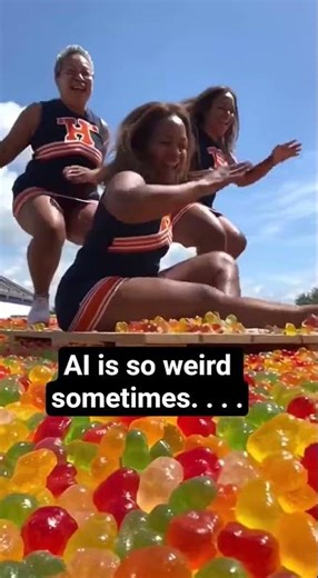 AI cheer fail #aifails #cheer