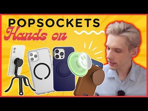 Hands-On vieler Popsocket Produkte - iPhone und Android