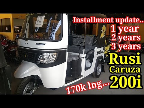 All new Rusi Caruza 200i🔥Walk around review/Cash and Installment.