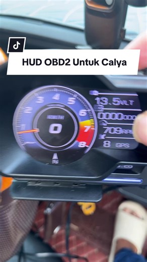 HUD Head Unit Display untuk Mobil Calya dan Avanza