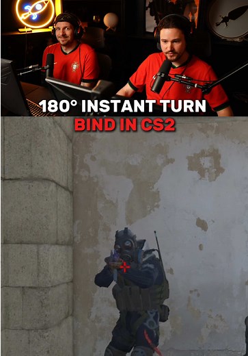 180° INSTANT TURN BIND IN CS2 #cs2 #counterstrike #gaming | cs2 last round ending scene