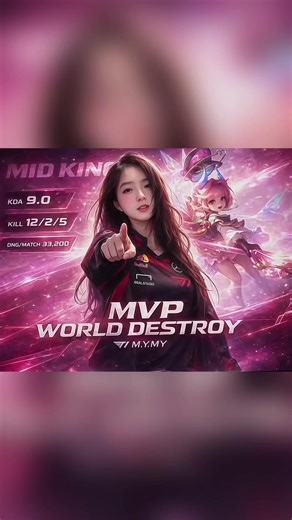 Cách tạo poster tuyển thủ Liên Quân SGP