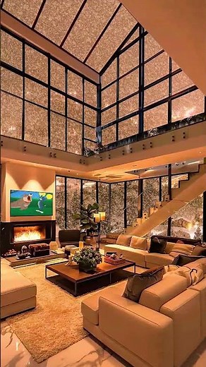 Luxury Loft Living Room Tour | Modern Design & Cozy Vibes ✨🔥