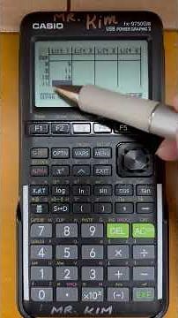 Calculate Mean and Median with 1 List [Casio fx-9750Giii]