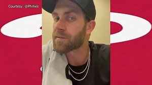 'All Good:' Bryce Harper gives update after being hit in the face with 96.9 mph pitch