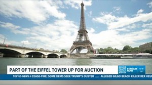 A piece of the Eiffel Tower is up for grabs