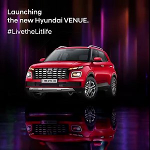 2.3K views · 467 reactions | We are glad to announce that the new Hyundai VENUE is here. ​Embark on a new journey with us and #LivetheLitlife​ To know more, click here: https://bit.ly/Hyundai__VENUE​ ​#Hyundai #HyundaiIndia #HyundaiVENUE | Hyundai India | Facebook