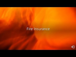 Fire Insurance