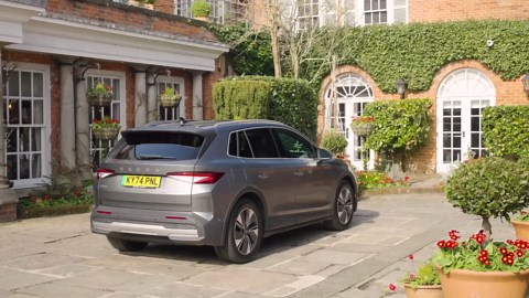 2025 Skoda Elroq Design Preview in Graphite Grey Metallic