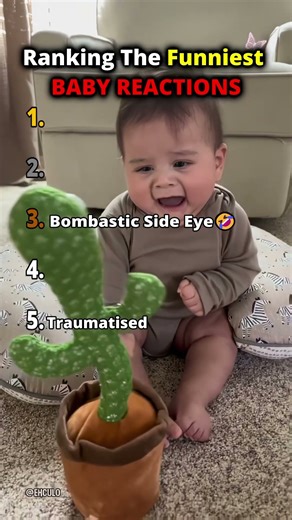 Ranking the Funniest Baby Reactions #effectking