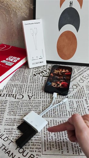 5-in-1 SD Card Reader for Digital Cameras