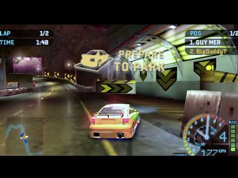 Mitsubishi Eclipse vs TOYOTA CELICA GT — Team Race — NFS Under Ground RIVALS