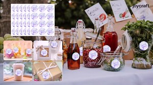 joycraft 120Pcs Thank You Stickers, 2 inch Holographic Thank You Gift Stickers, Round Rainbow Silver Seal Labels for Small Business, Birthday, Wedding, Baby Shower