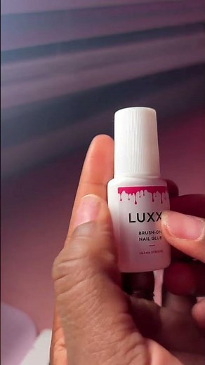 LUXXI Brush-On Nail Glue 💅 | Strongest Press-On Nail Hold!