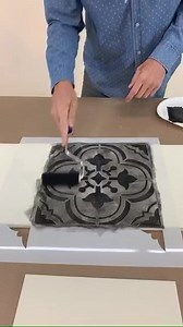 Greg goes over some of the most important steps to prepping your tile floors for paint. This includes how to measure your tiles properly to get the right size stencil! **GIVEAWAY ONLY VALID ON INSTAGRAM** | Cutting Edge Stencils
