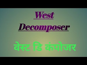 Waste Decomposer NCOF