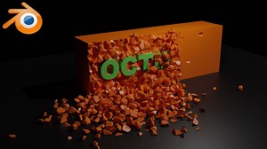 How to make intro the broken wall effect using Blender 2.9 - 188