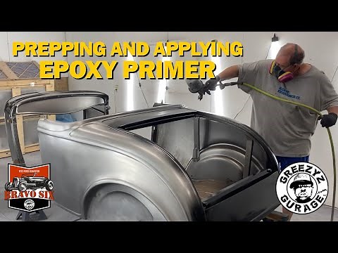 Bravo Six - How to Prep the Brookville Roadster and Apply Epoxy Primer