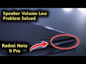 Redmi Note 9 Pro Speaker Volume Low Problem Solved