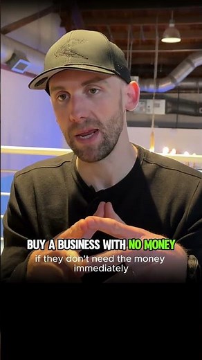 How to buy a business with no money - easy method