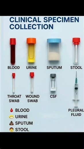 **how human diseases are linked with clinical samples and color-coded tubes**.