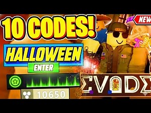 🎃 ALL WORKING HALLOWEEN 2025 CODES in Evade! Roblox Evade Codes (⚠️10 WORKING CODES)