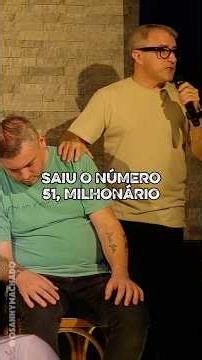 SAIU O 51 E ELE FICOU RICO #sannymachado #standupcomedy #hipnose
