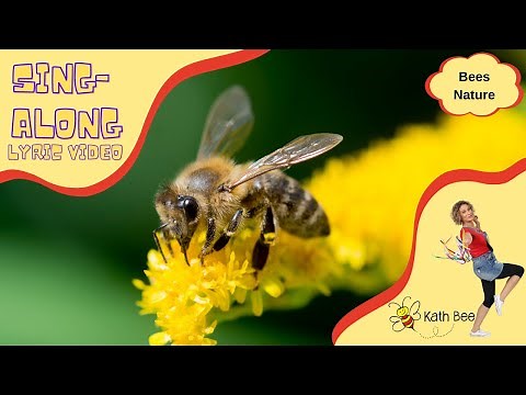 Busy, Busy, Buzzy Bee [With Lyrics] | Songs about Bees | Honey Bee Songs | Educational Kid Songs