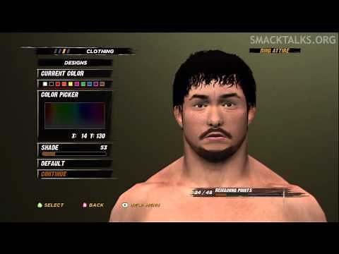 WWE '12 Tajiri CAW Formula by Dre41