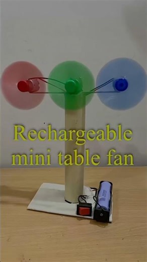 DIY table fan #diyproject