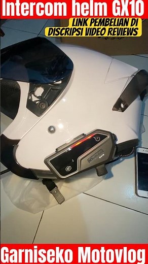 Intercom GEARELEC gx10 #intercomhelm #motorcycleaccessories