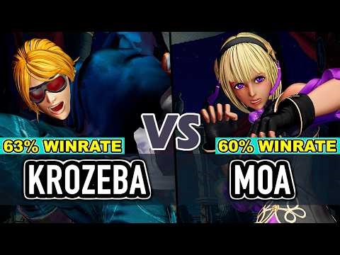 KOF XV ▰ KROZEBA (Krohnen / Goenitz / Darli) vs MOA (Athena / Maxima / Mai)