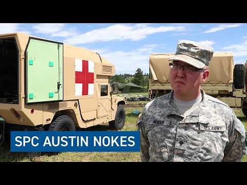 Look Inside the Field Litter Ambulance