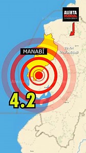 298K views · 2.9K reactions |  SISMO en Manabí, Ecuador  Magnitud: 4.2 Profundidad: 20 km Región: Manabí, Ecuador Distancia: 25 km al NNO de Pedro Carbo, Ecuador (población: 23,300) Hora Local: 09:47:31, 4 de septiembre de 2024 | Alerta Mundial / Terremotos y Desastres | Facebook