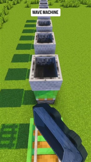 GRAVITOZ | Wave machine #minecraft #minecraftpc #minecrafthouse #minecraftbuild #trendingreels #trending #viral #viralreels #shorts | Instagram