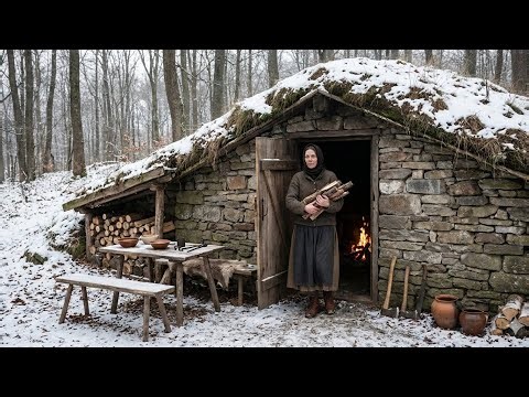 Neighbors Mocked Her Stormproof Stone Hut — Until the Blizzard Couldn’t Break It