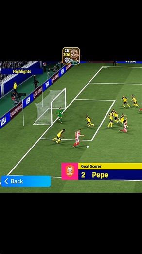 pepe Blitz curl Through the Chaos! 💥 #efootball #efootball2025 #shorts #shortsfeed