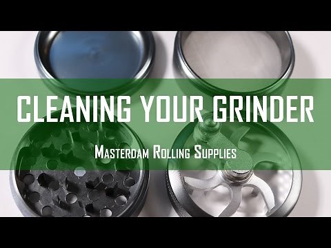 How to Clean Your Grinder - Masterdam Rolling Supplies