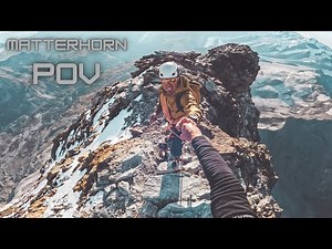 Climbing the Matterhorn RAW POV