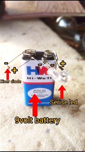 Simple Fire Detector Circuit : DIY With 9Volt battery ' Zener Diode ' and Led