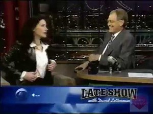 Late Show with David Letterman | CBS | Promo | 2001 | Julia Roberts