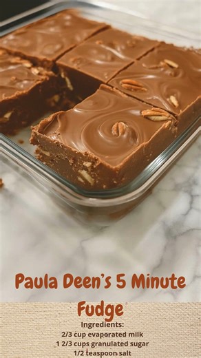 Paula Deen’s 5 Minute Fudge | Cakecrafted Recipes
