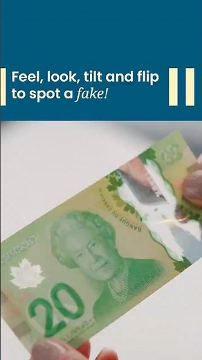 How to spot a fake bank note