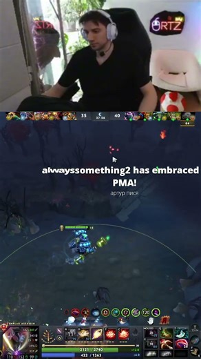 Pog play by Earth Spirit #arteezy #dota2 #twitch #arteezydota2 #shorts