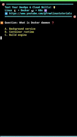 🛳️ What is Docker Daemon?